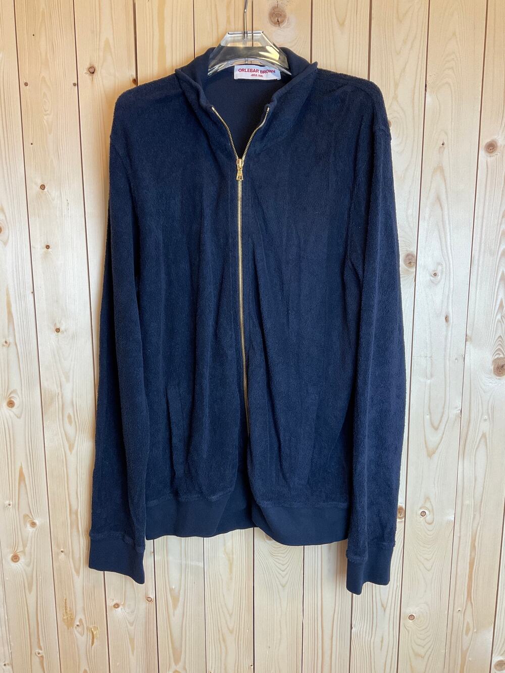 Orlebar Brown Women's Full-Zip Jacket, Dark Navy - Size XXL